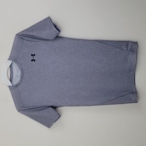 Under Armour Gray Compression Heat Gear Short Sleeve T-Shirt M